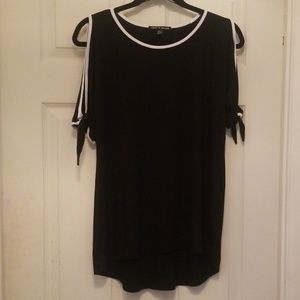 Cold shoulder blouse